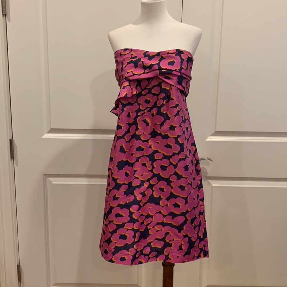 SEE BY CHLOE - strapless silk dress